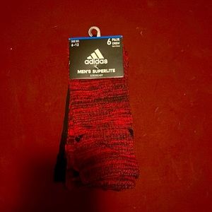 Adidas mens socks size 6-12 crew cut